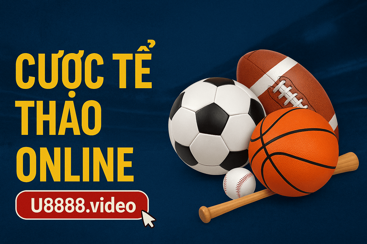 U888: Khám Phá Thế Giới Cá Cược Thể Thao Online Đỉnh Cao và Đa Dạng 3 Tỷ Lệ Kèo Cạnh Tranh – Nâng Cao Cơ Hội Thắng Lớn Cùng U888