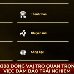 Liên hệ BJ88 đóng vai trò quan trọng trong việc đảm bảo trải nghiệm cá cược 