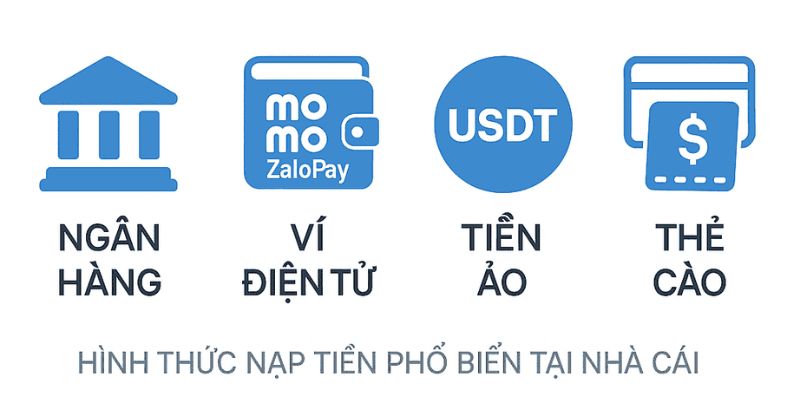 Hướng dẫn chi tiết cách nạp tiền BJ888 nhanh chóng, an toàn 3 Nhiều cách thức nạp tiền cho bạn lựa chọn