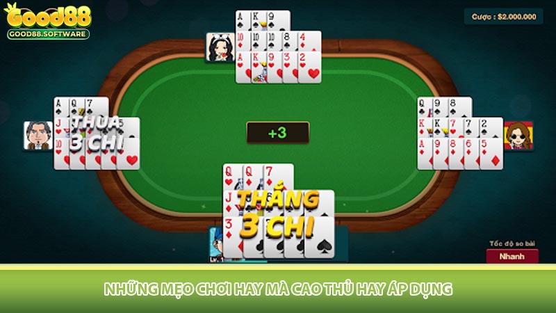 Top 3 Bí Kíp Game Mậu Binh online Giúp Bạn Thắng Tiền Triệu 4 Những mẹo chơi hay mà cao thủ hay áp dụng